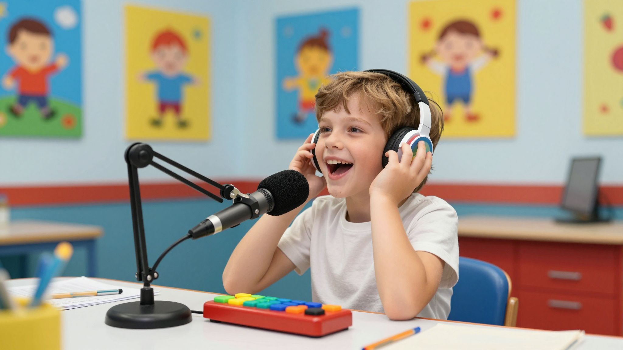 A gyerekrádió segíti a szövegértés élményszerű fejlesztését.