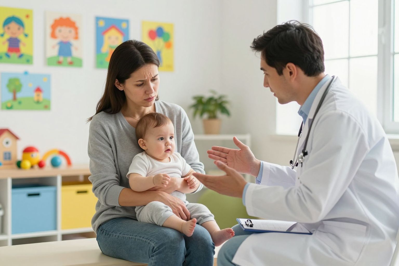 A herék leszállása általában a születéstől számított hatodik hónapra várható.