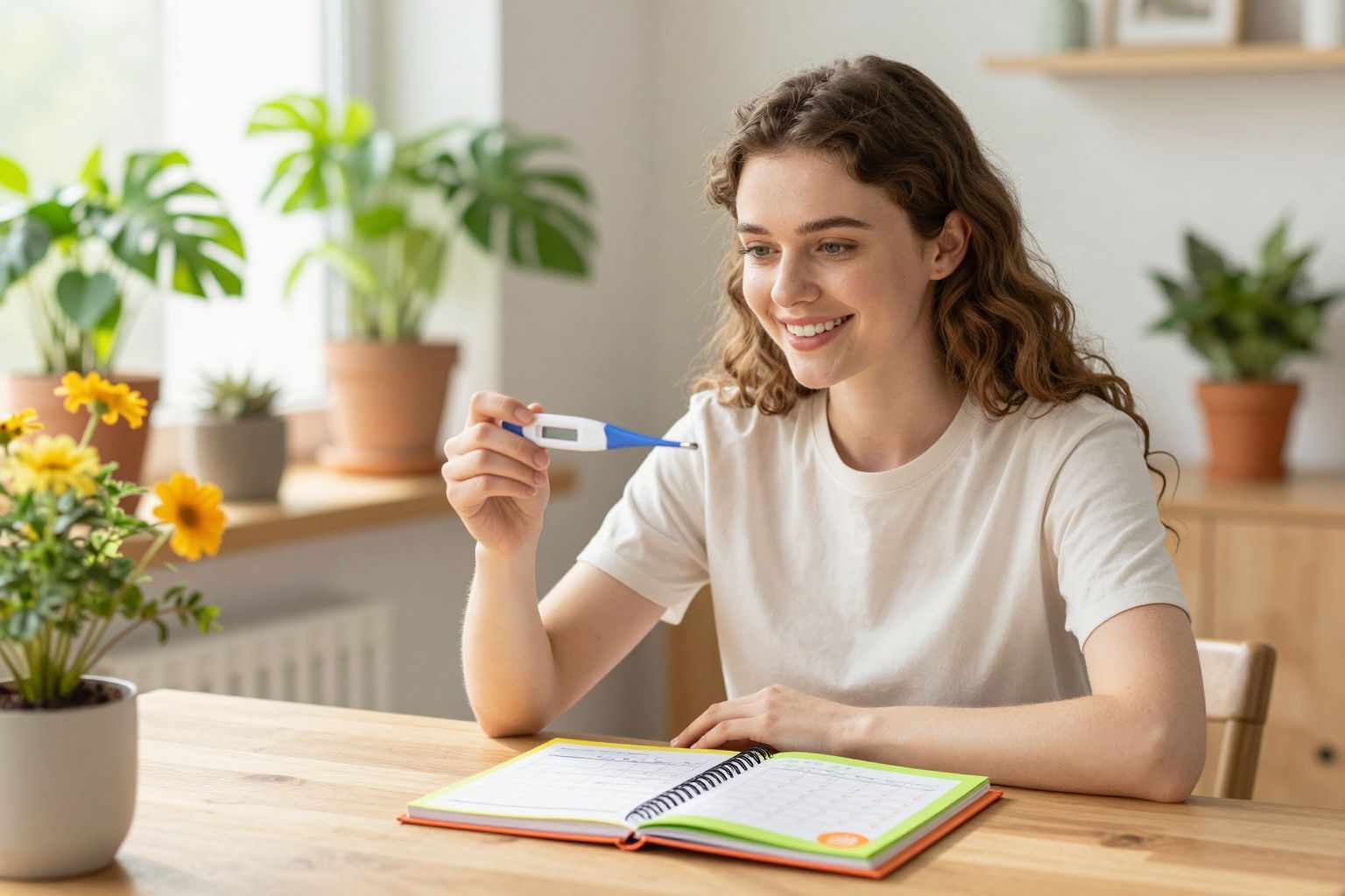 A hőmérőzés segíti a peteérés pontos meghatározását.
