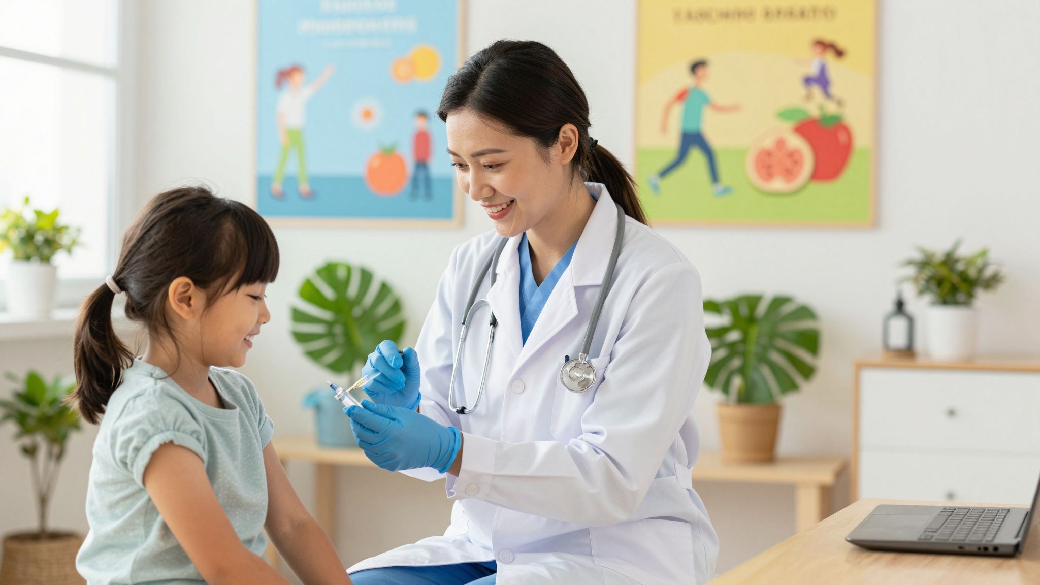 A pneumococcus elleni védőoltás életmentő lehet gyermekek számára.