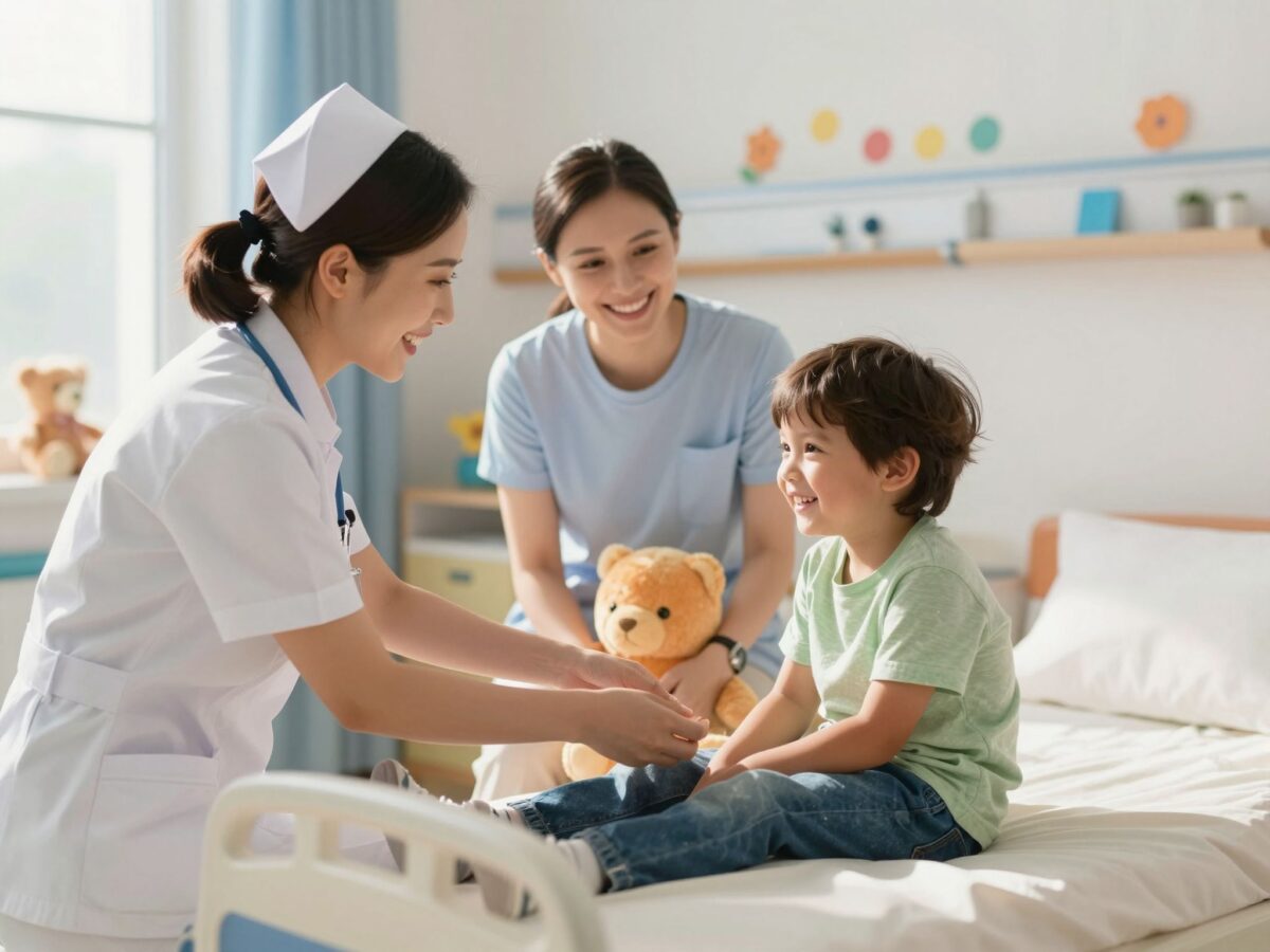 Gyermekosztály etikett: kis kórházi illemtan szülőknek