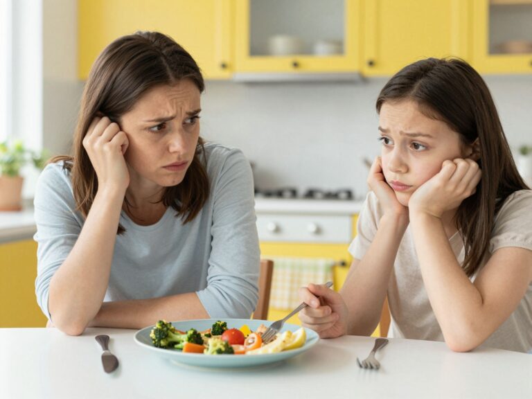 Ha nem eszik a gyerek: 6 dolog, amit soha ne vágj a szülők fejéhez