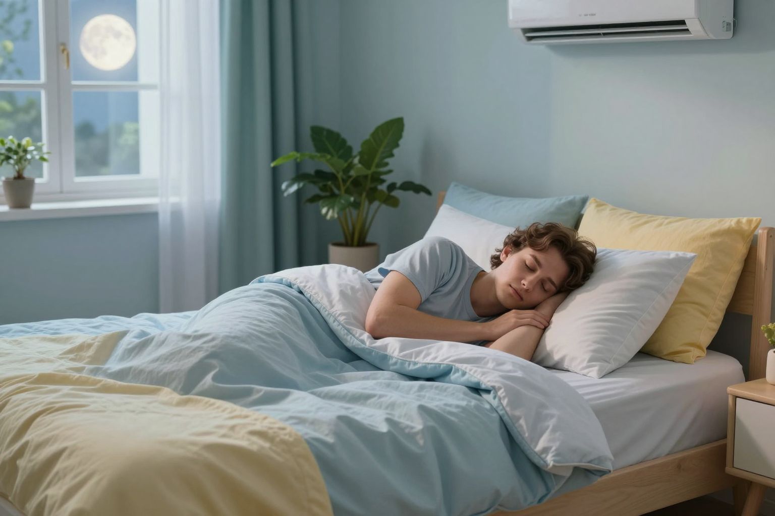 A megfelelő hőmérséklet javítja az alvás minőségét.