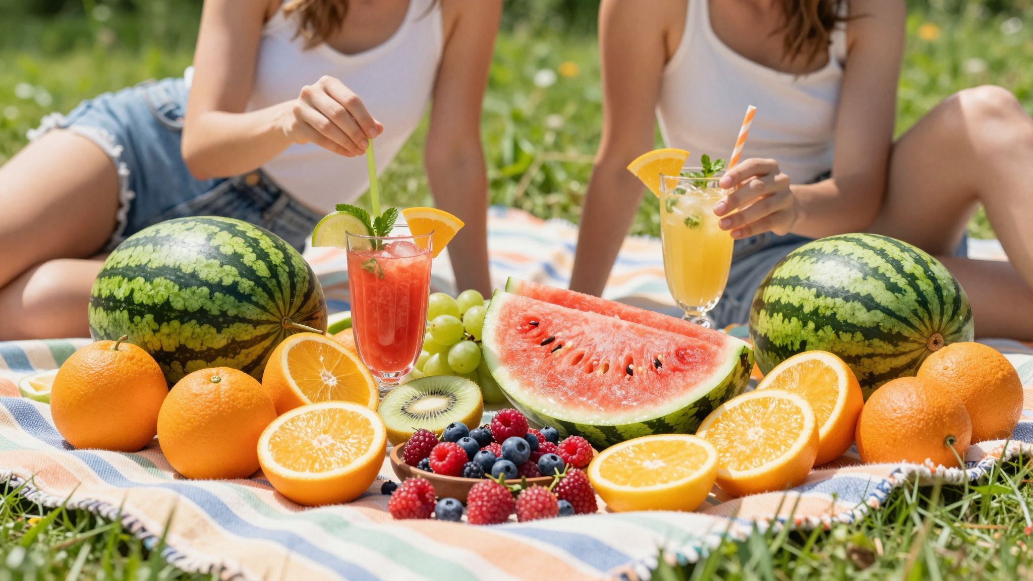 Az uborka és a dinnye is hidratálja a bőrt.