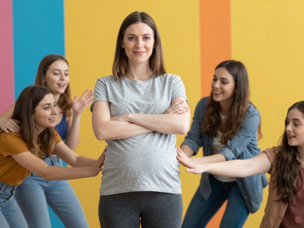 Hogyan húzd meg a határaidat terhesen, ha mindenki a pocakodat tapogatná?