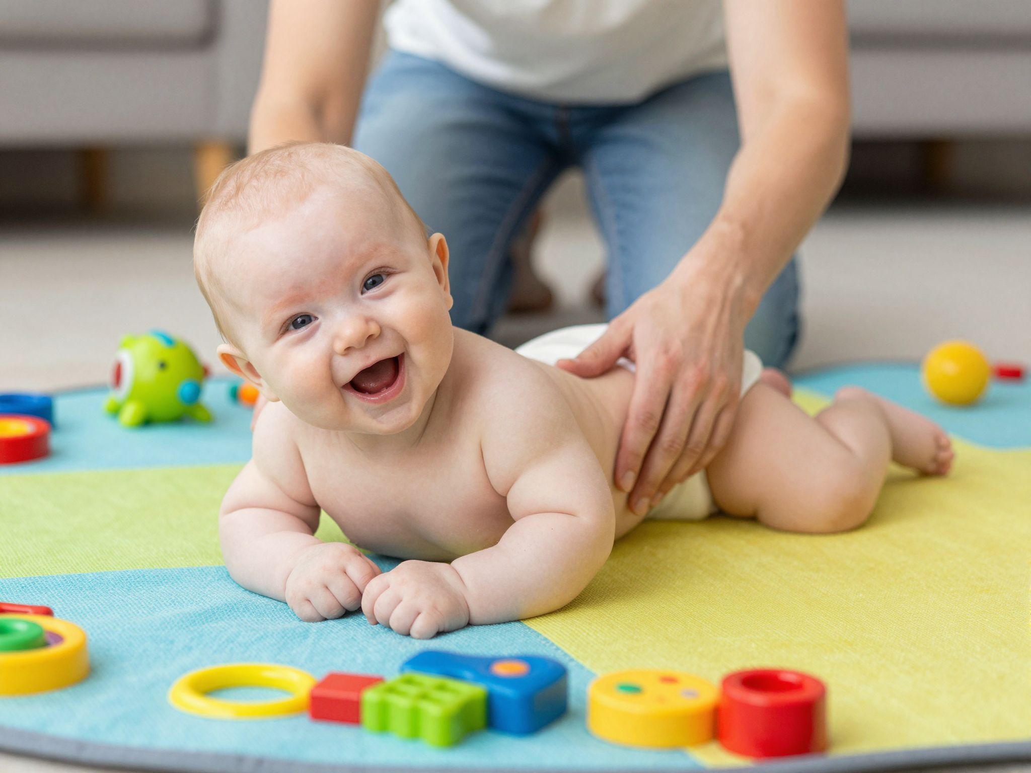 Figyeljünk a babák nonverbális jeleire a válaszadáshoz.