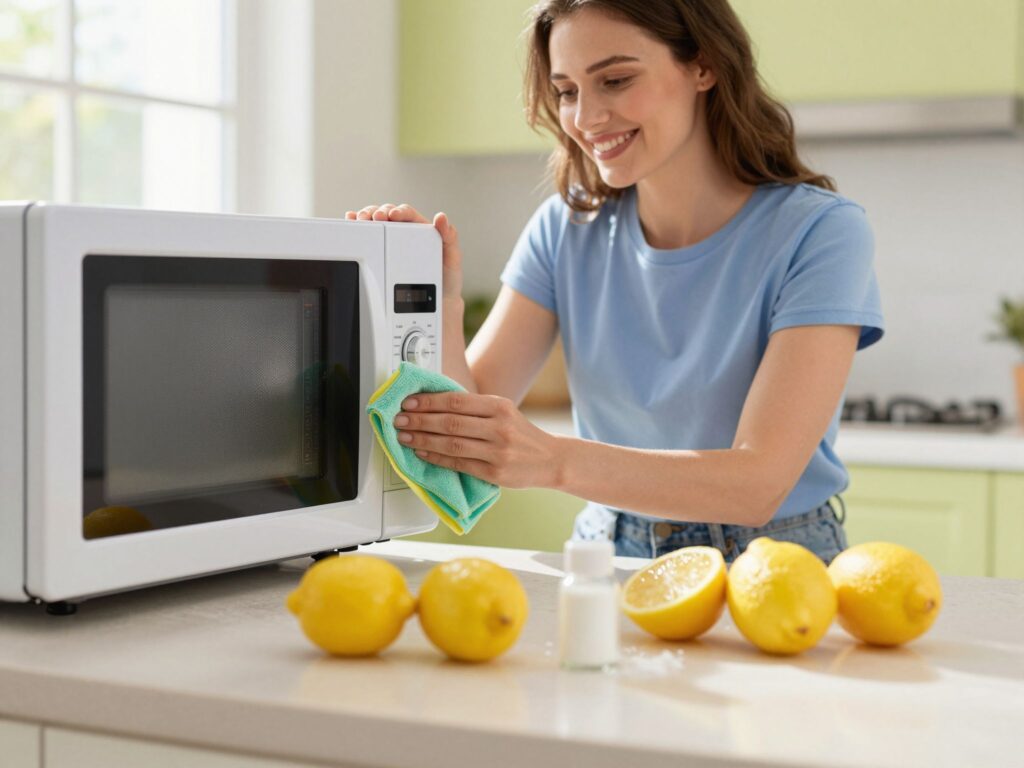 Hogyan tisztítsd ki a mikrót vegyszerek nélkül percek alatt?