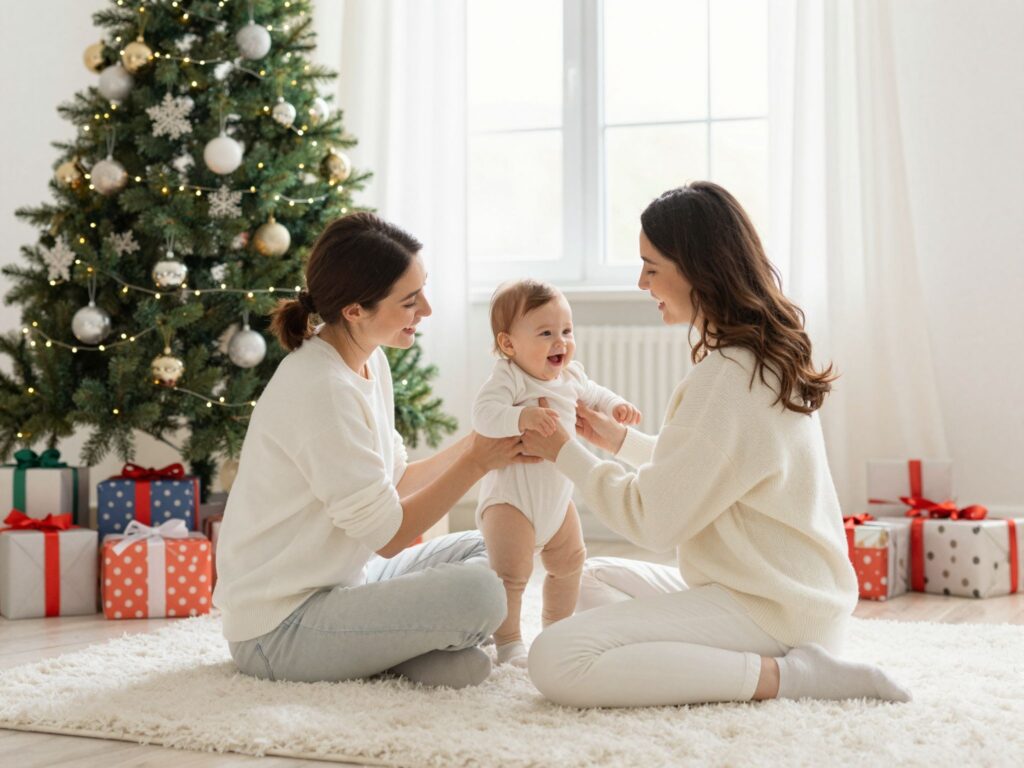 Hogyan ünnepeljünk egy pici babával? Praktikák a nyugodt és meghitt karácsonyért
