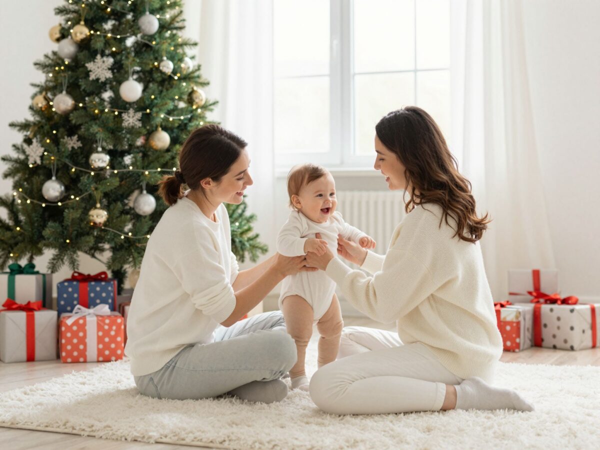 Hogyan ünnepeljünk egy pici babával? Praktikák a nyugodt és meghitt karácsonyért