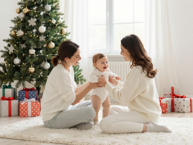 Hogyan ünnepeljünk egy pici babával? Praktikák a nyugodt és meghitt karácsonyért
