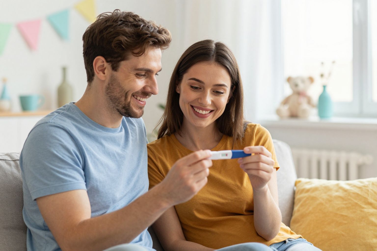 A hCG emelkedése a terhesség első jele.