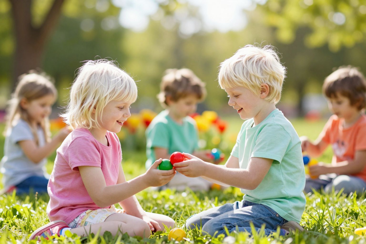 A közös játék erősíti a szociális készségeket.