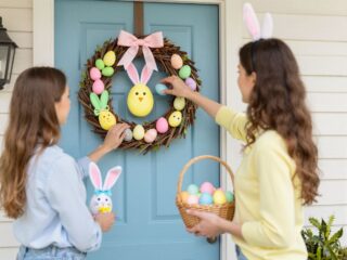 Húsvéti dekoráció házilag: lenyűgöző ajtókopogtatók egyszerű alapanyagokból