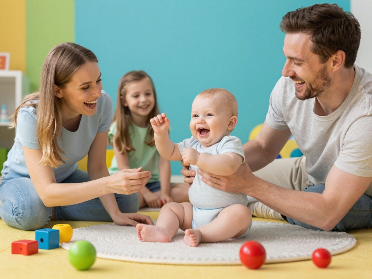 Így nevettesd meg a kisbabádat: játékos praktikák a garantált kacagásért