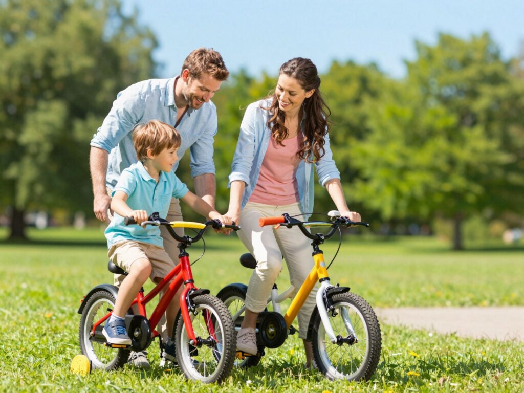 Így tanítsd meg a gyermekedet biciklizni gyorsan és sírás nélkül