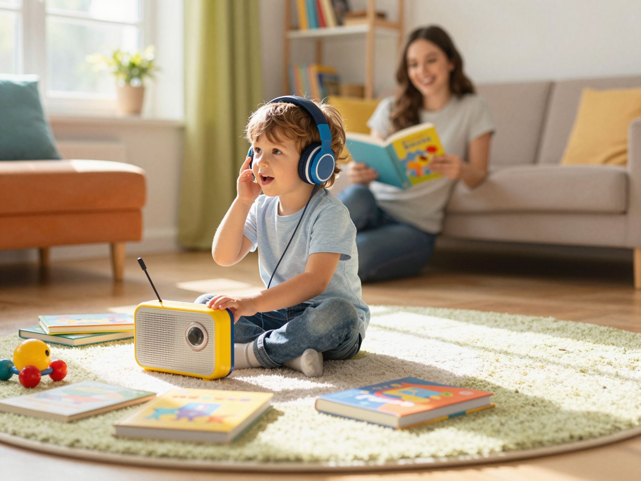 A gyerekrádió segíti a kreatív gondolkodás fejlődését.