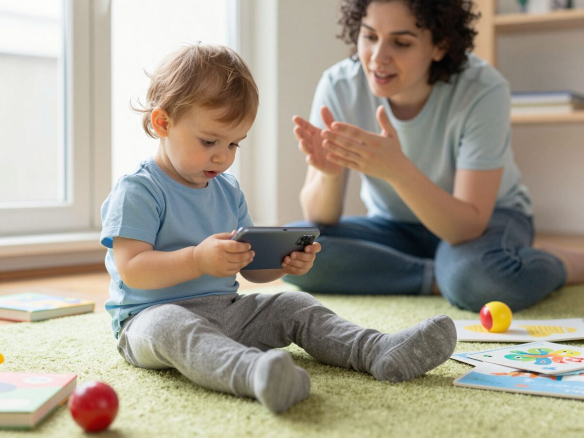 Képernyőidő és beszédfejlődés: hogyan befolyásolja a mobilozás a kisgyerekeket?