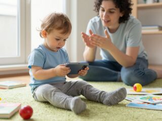 Képernyőidő és beszédfejlődés: hogyan befolyásolja a mobilozás a kisgyerekeket?