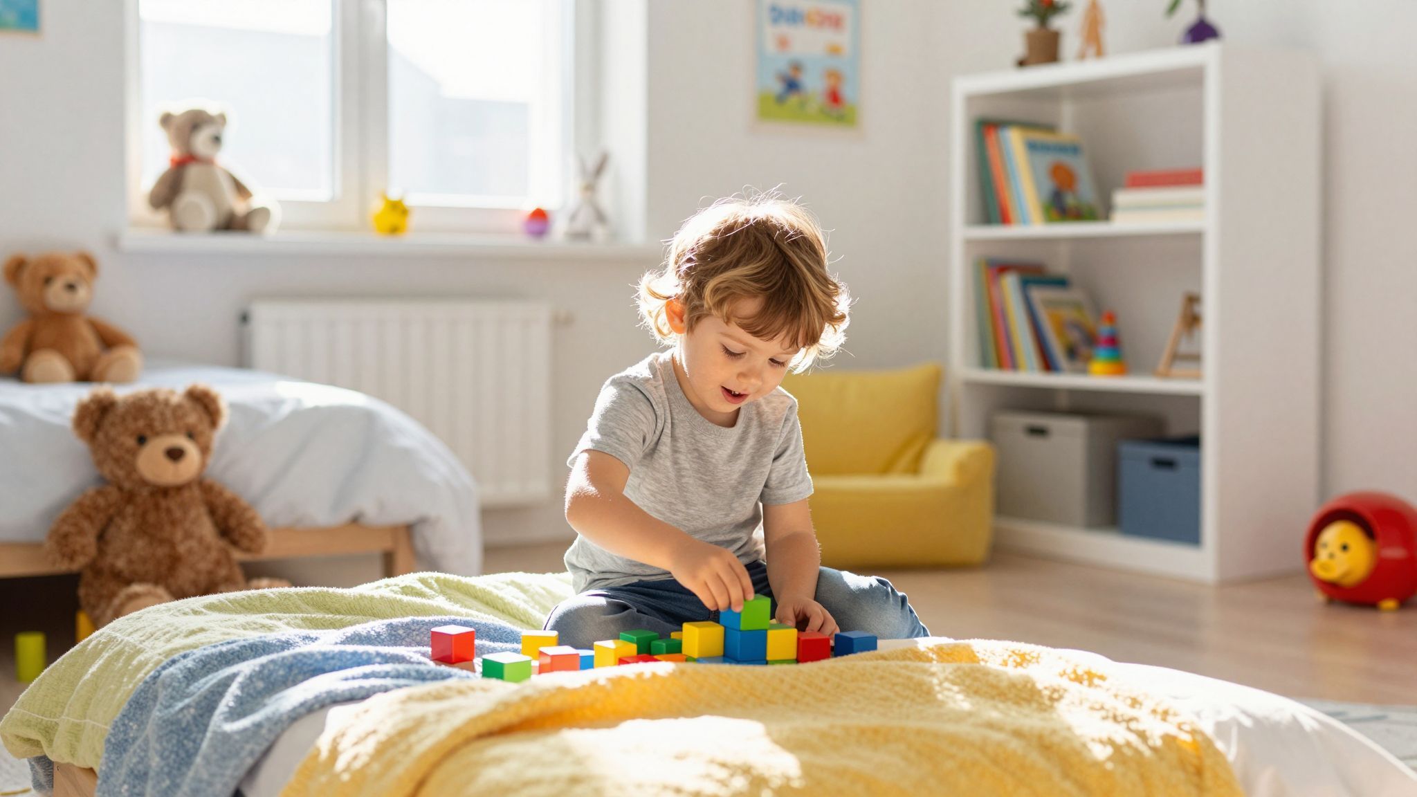 A kisgyermekkorban a fantázia élénkíti az alvást.