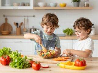 Konyhatervezés gyerekekkel: praktikus ötletek, hogy a kicsik is bevonódhassanak a főzésbe