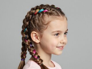 Különleges fonatos frizura kislányoknak: a vízesés fonás technikája egyszerűen