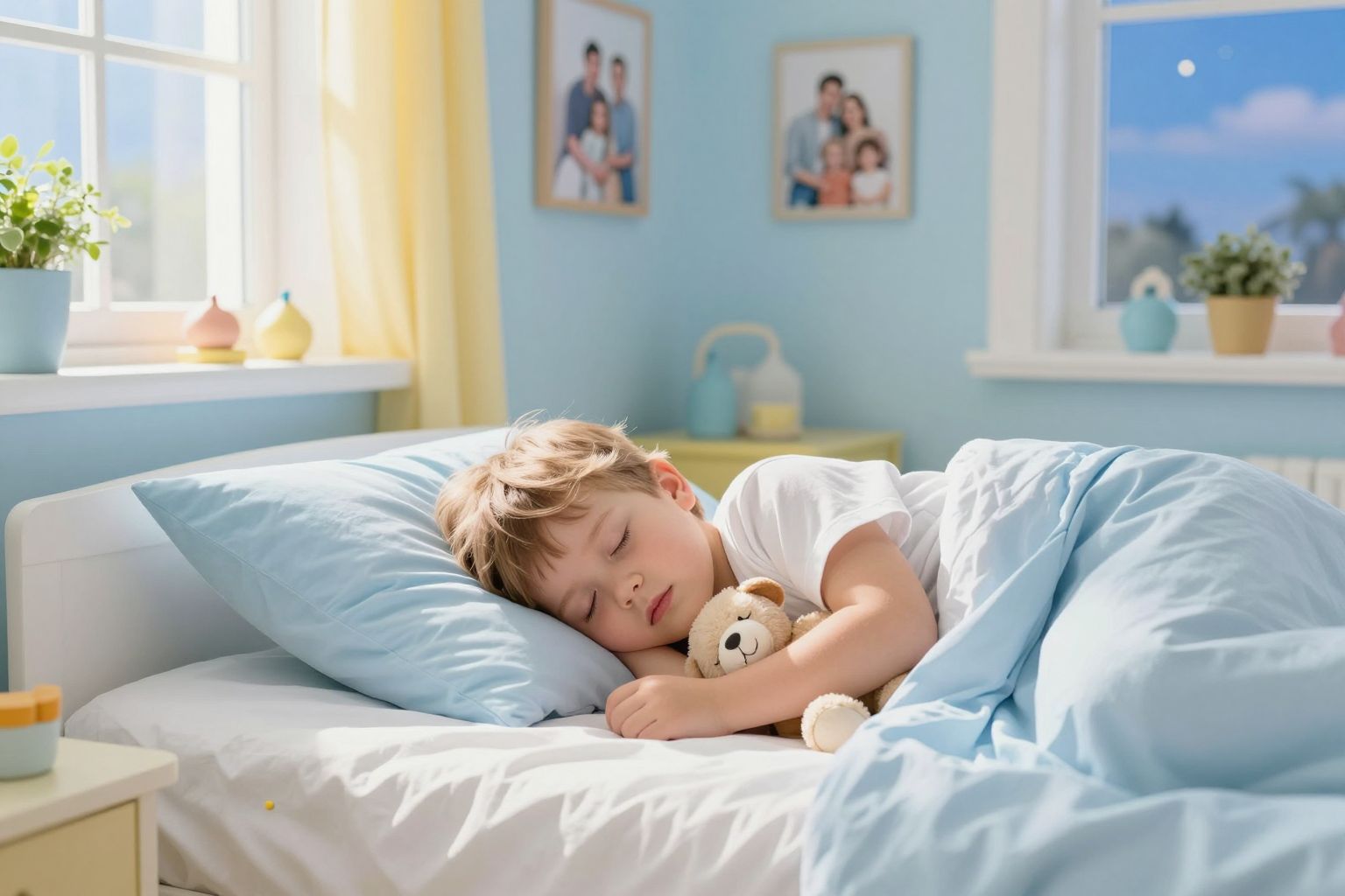 A gyermekkori szorongás gyakran alváshiányhoz vezethet.