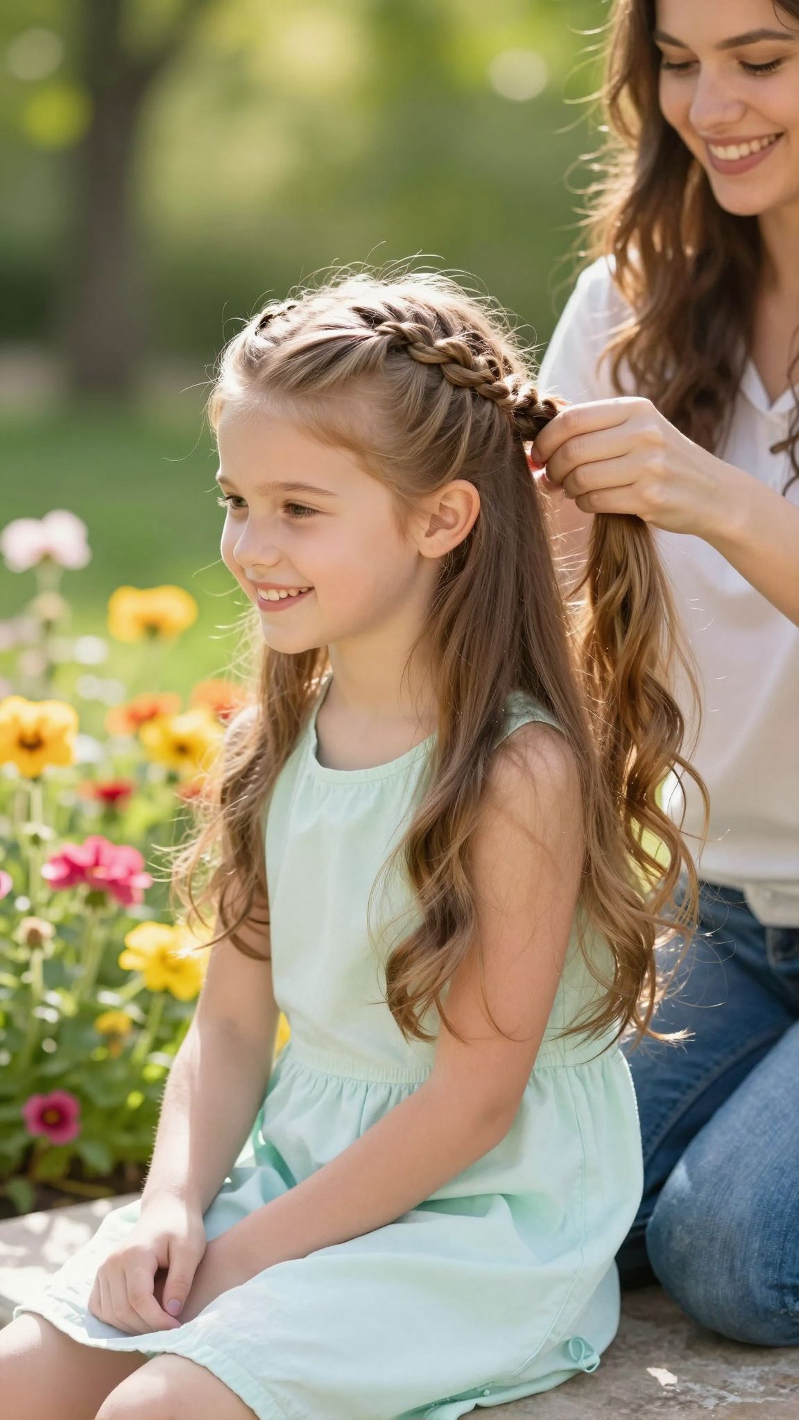 A vízesés fonás gyorsan feldobja a frizurát.