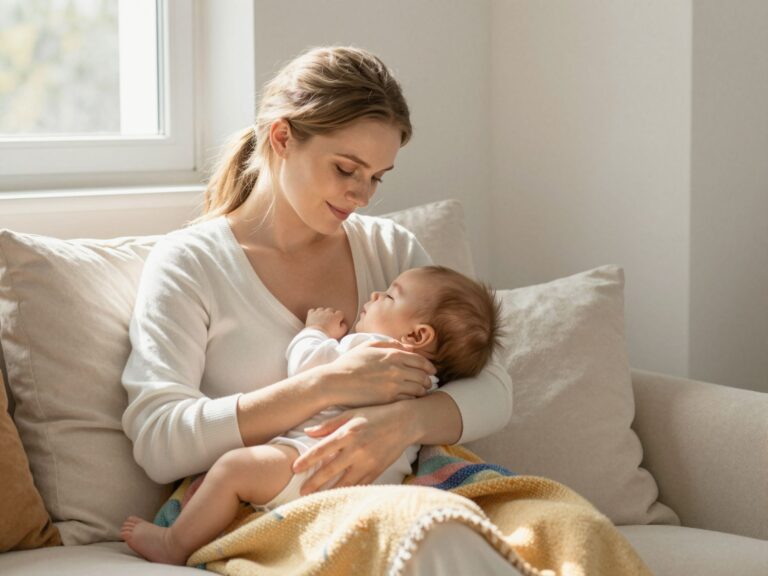 Miért alszik el a csecsemő szoptatás közben? Az okok és néhány praktikus tipp