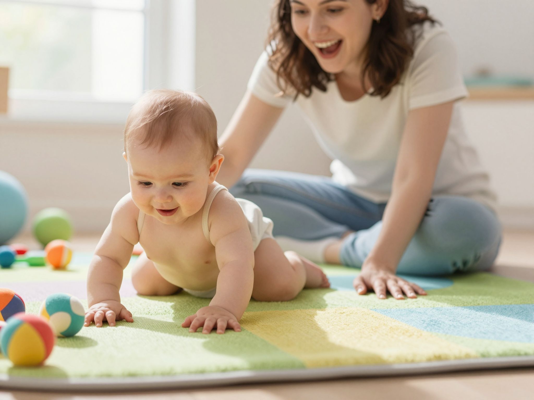 Ha a baba nem reagál a stimulációra, keress szakembert.