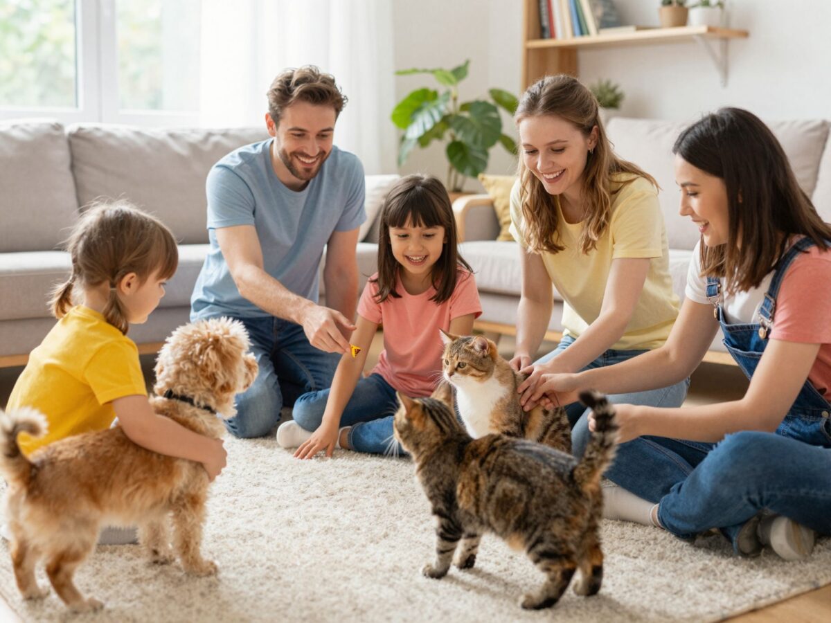 Négylábú terapeuták a családban: a kisállattartás pozitív hatásai a gyerekekre