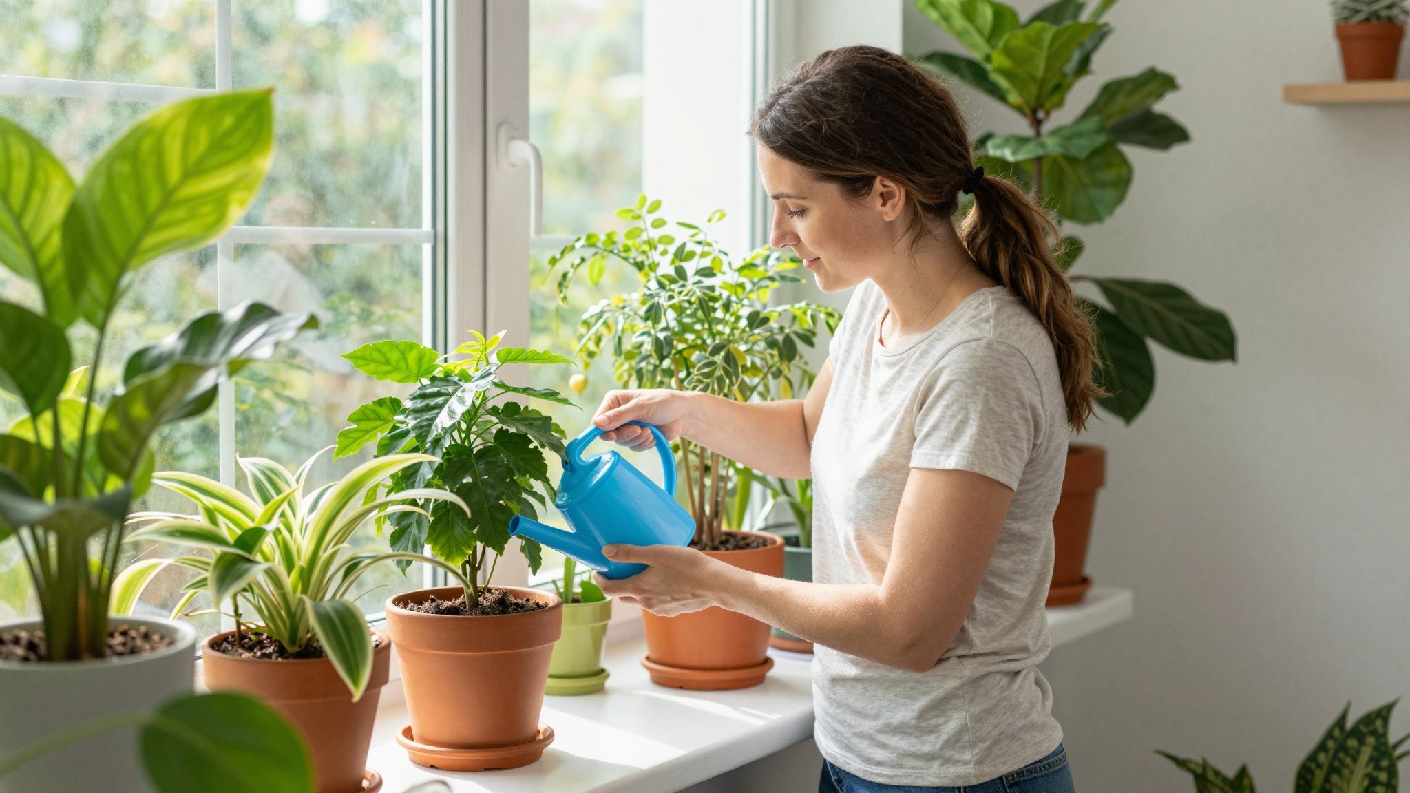 Vízelőkezelés: locsold meg a növényeket utazás előtt!