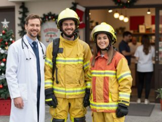 Orvosok, tűzoltók, eladók: köszönet azoknak, akik az ünnepek alatt is szolgálatban vannak