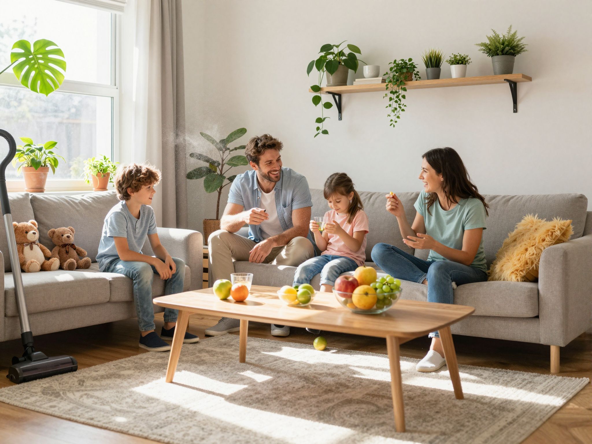 A bútorok pora gyakori rejtett allergén forrás lehet.