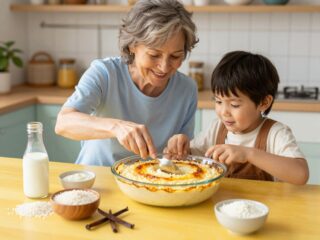 Rizskoch egyszerűen: puha, vaníliás rizsfelfújt nagyi módra