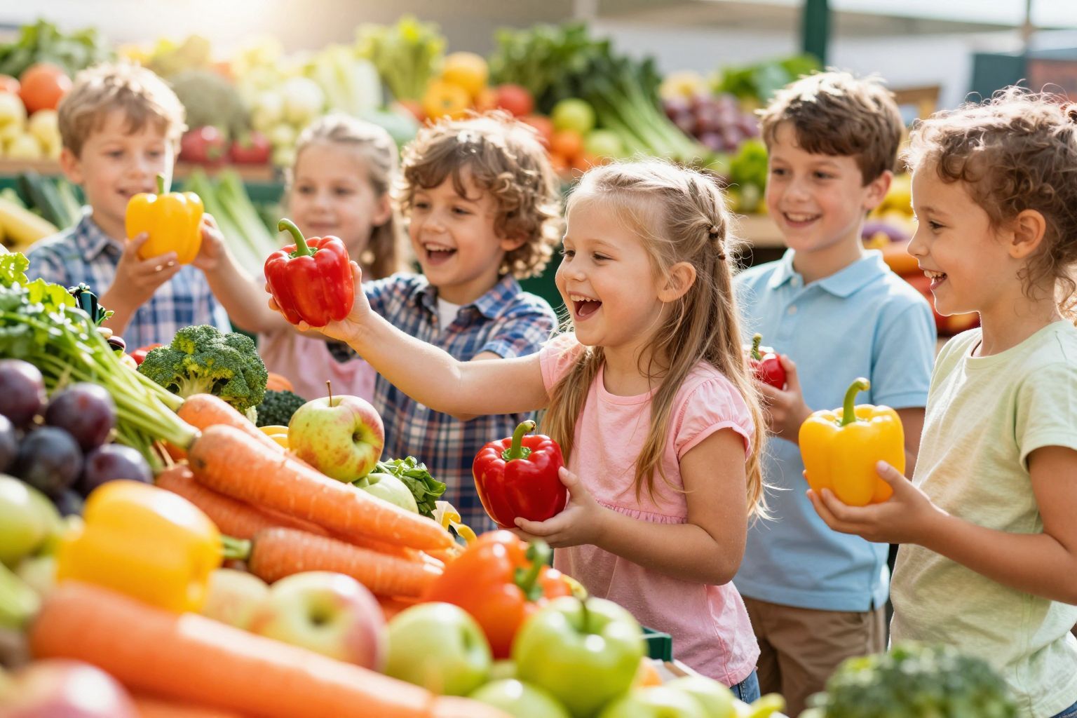 A változatos textúrák fokozzák a zöldségek élvezeti értékét.