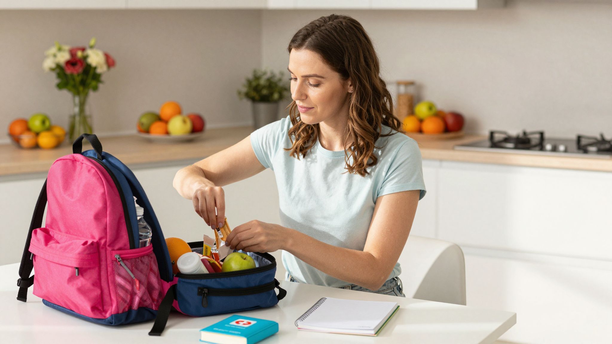 Túlélőkészlet: az alapvető eszközök reggeli rosszullét esetén.