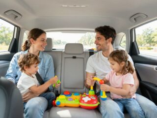 Utazás gyerekkel hiszti nélkül: 5 játék, ami leköti őket az autóban