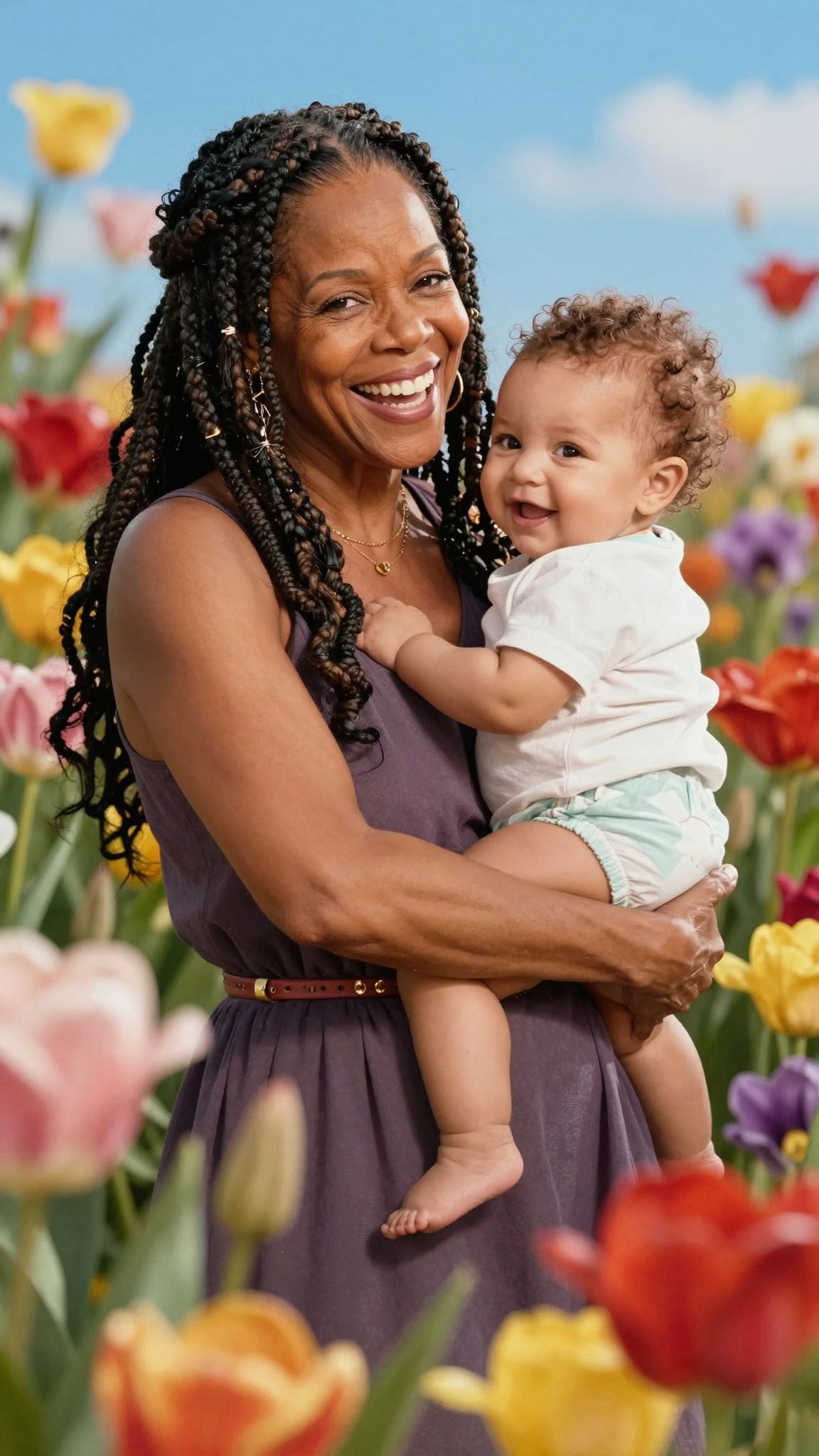 Whoopi Goldberg fiatal korában tapasztalta meg az anyaságot.