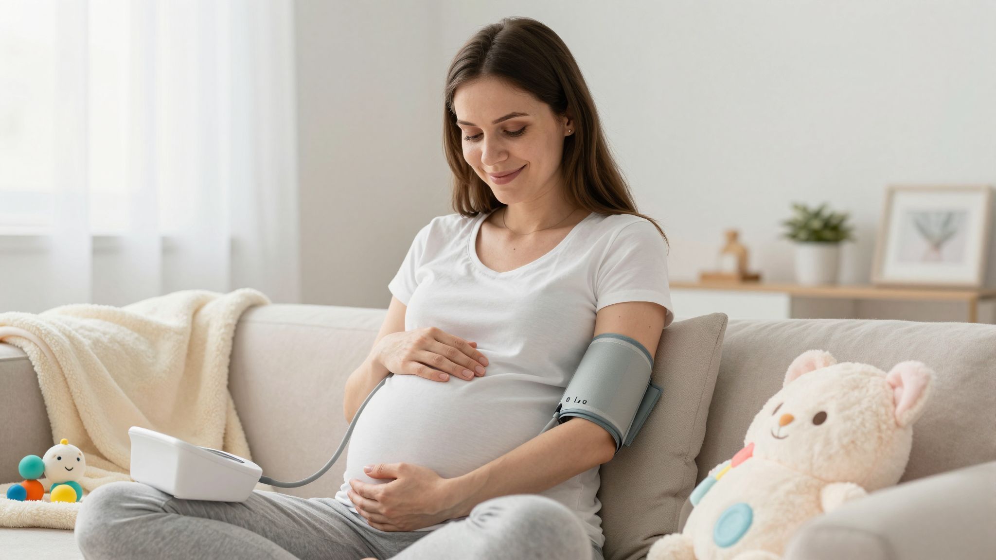 A magas vérnyomás befolyásolhatja a baba növekedését.