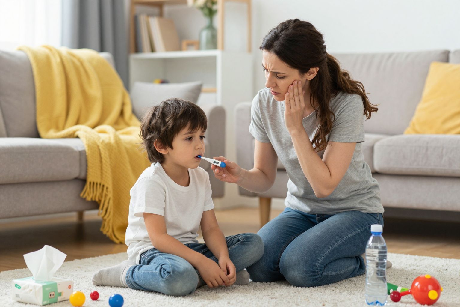 A bakteriális felülfertőződés súlyosbítja az influenzát gyermekeknél.