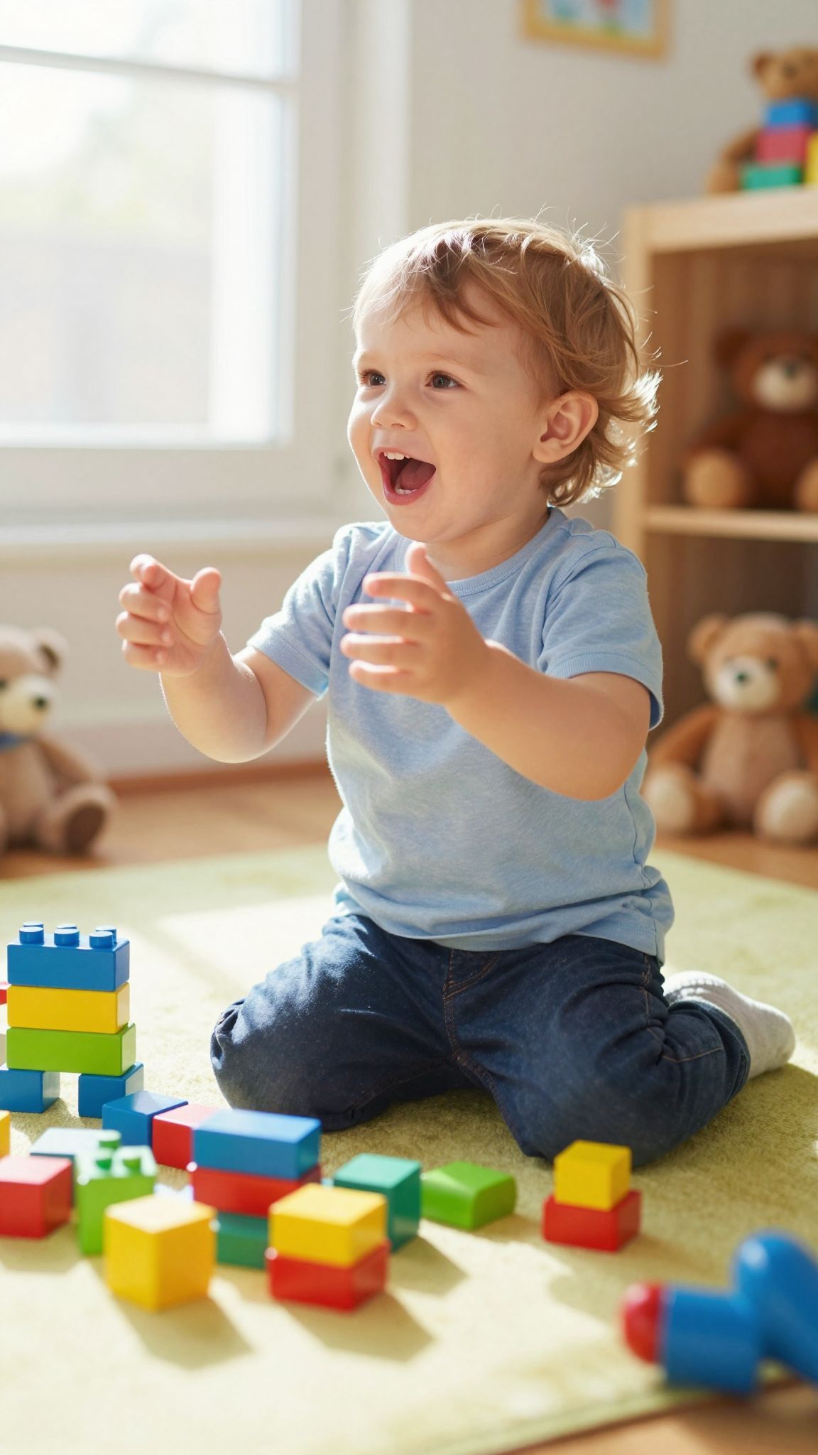 Két éves korban a szókincs robbanásszerűen nő.