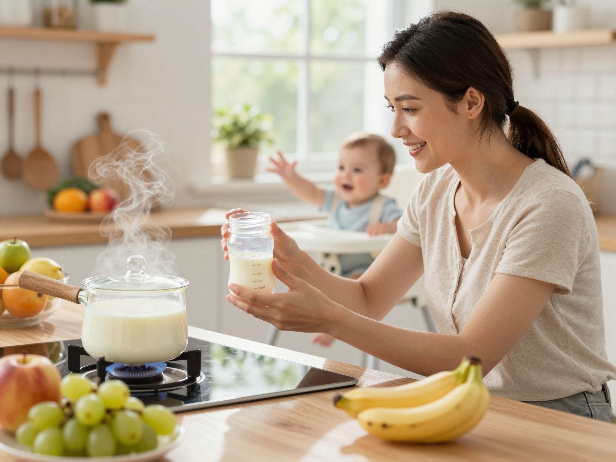 A donor tej tárolása mélyhűtőben ideális, 6 hónapig.