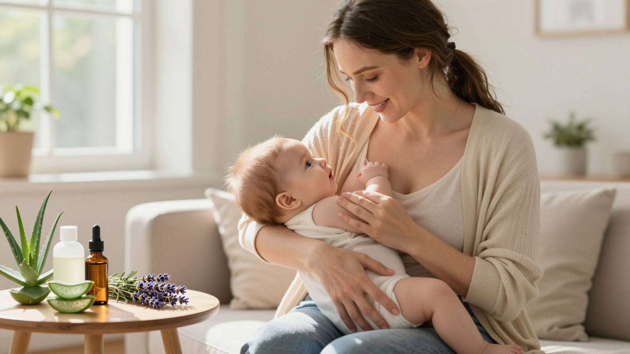 A fájdalom csökkentése segíti a szoptatást és a gyógyulást.