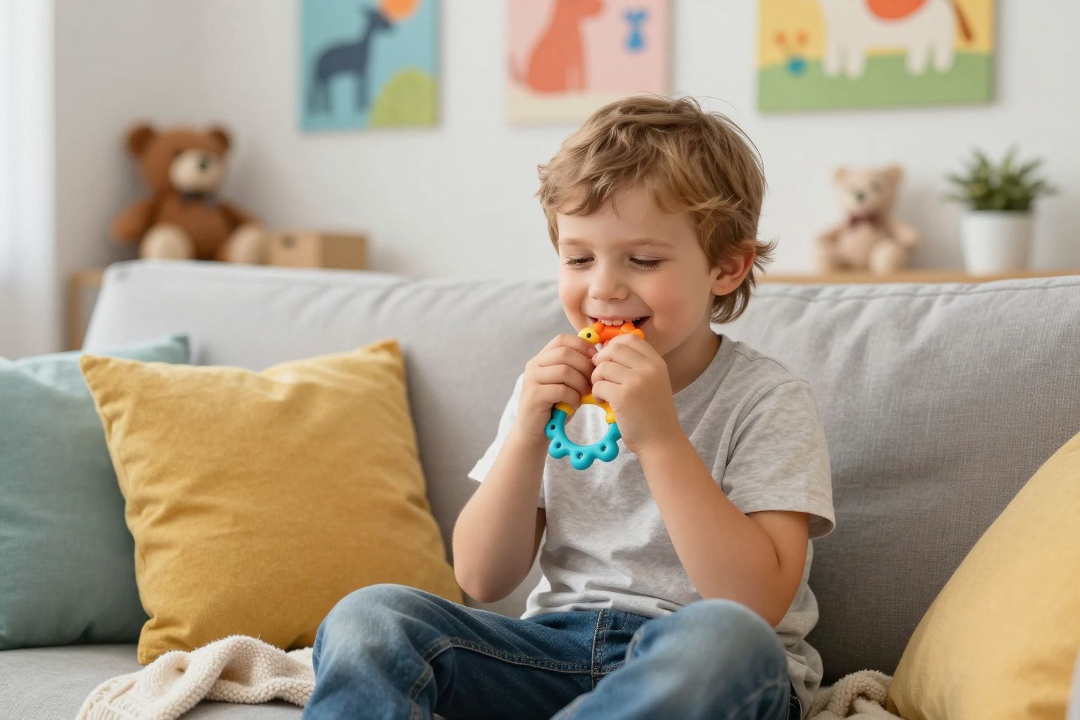 A hideg rágcsálnivalók segíthetnek a fogzás során.