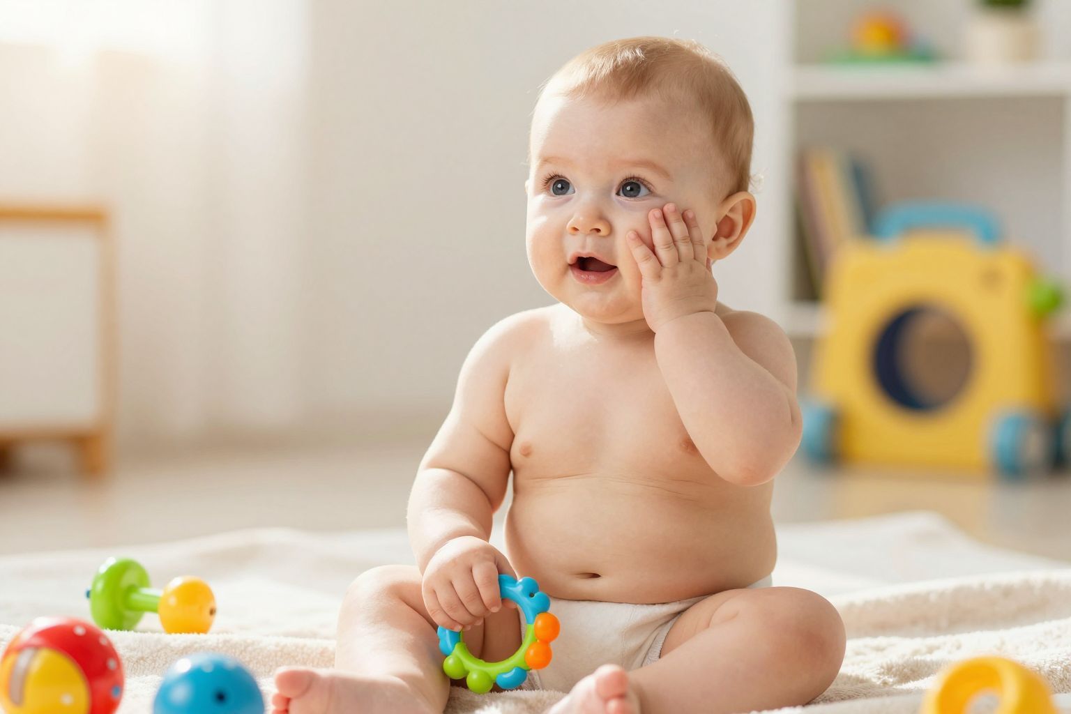 A fülpiszkálás jelezheti a fogzás érkezését.