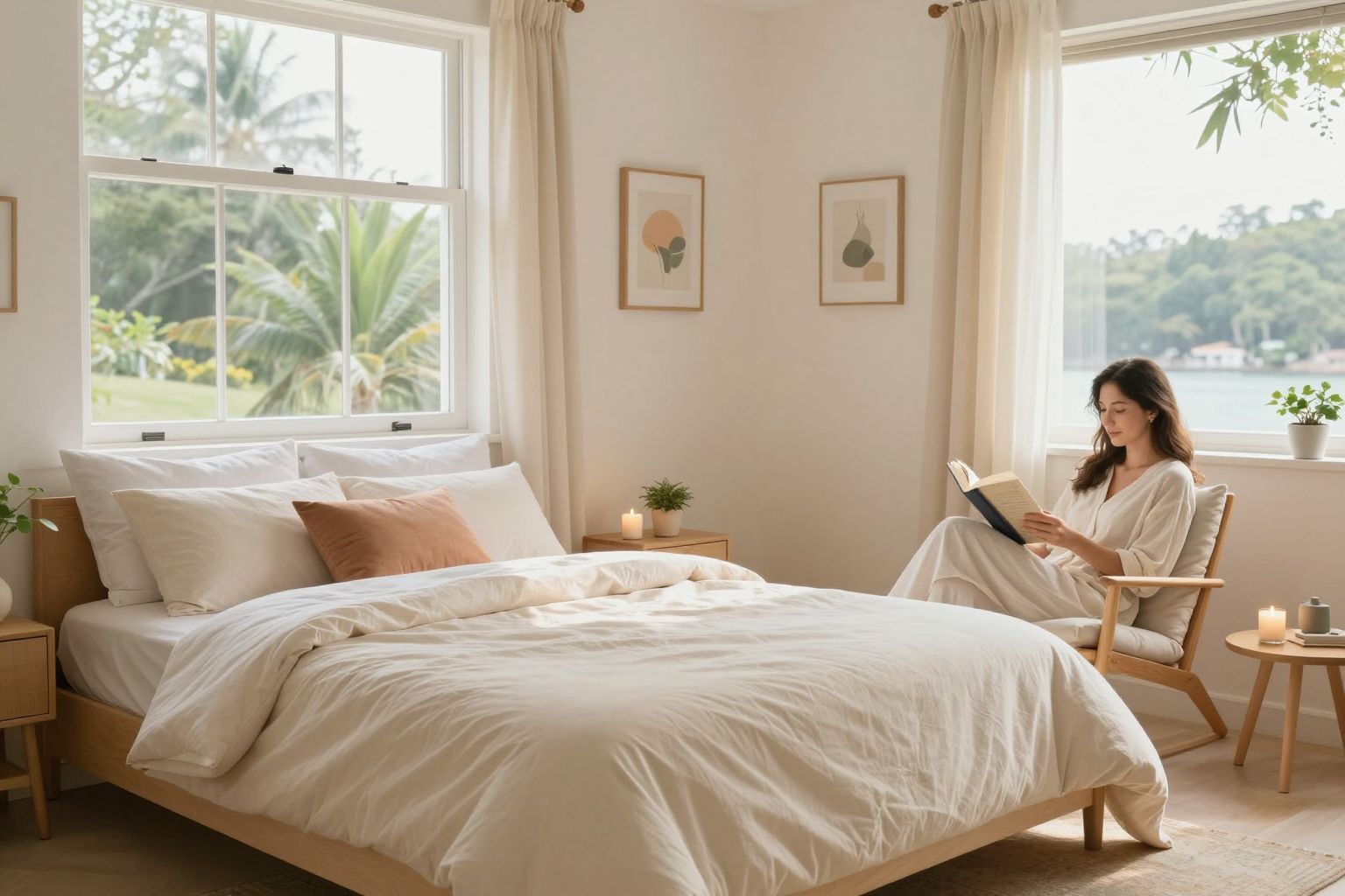 A hálószoba szellőztetése segíthet a pihentető alvásban.