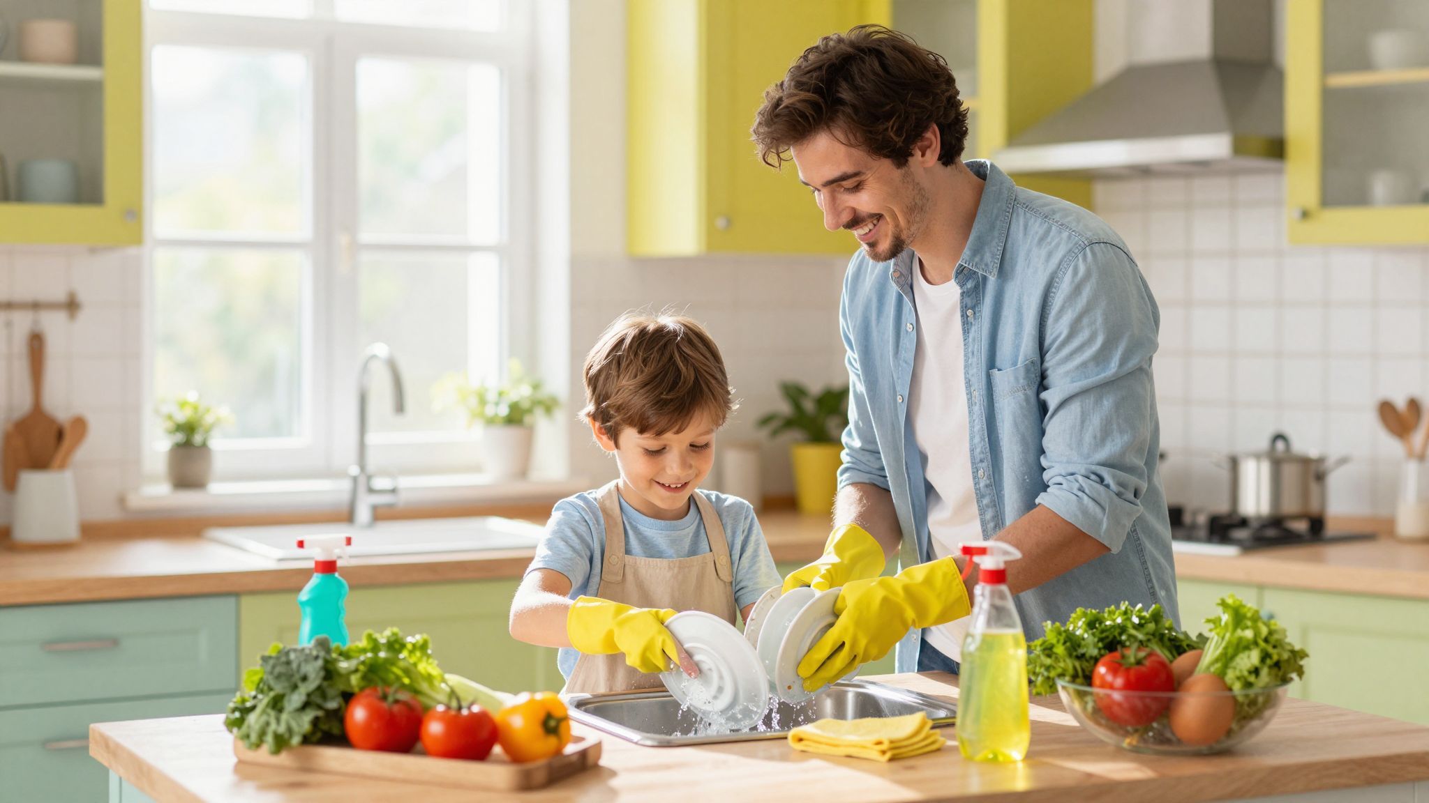 A házimunka tanít a felelősségvállalásra és önállóságra.