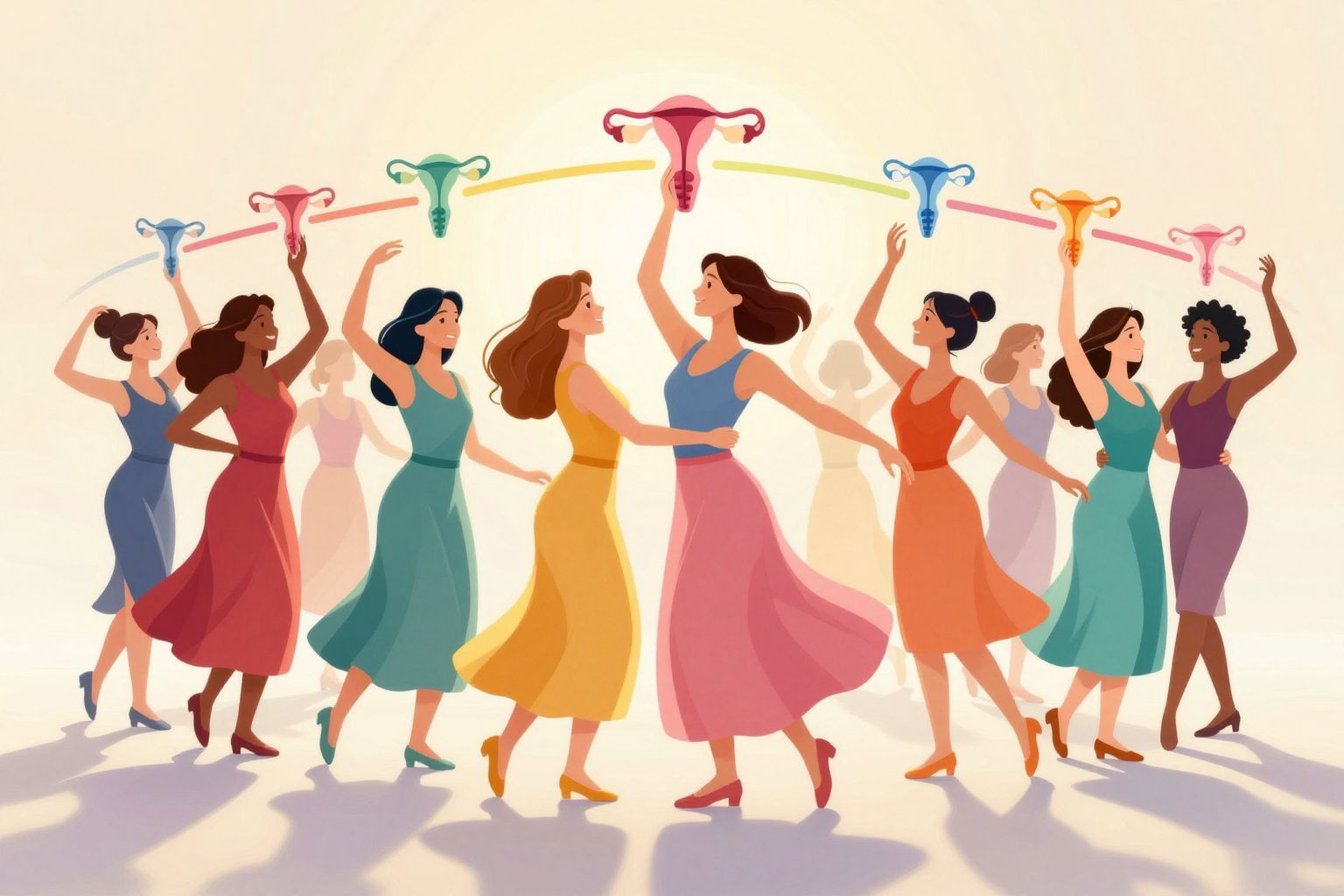 A hormonok kölcsönhatása befolyásolja a női ciklust.