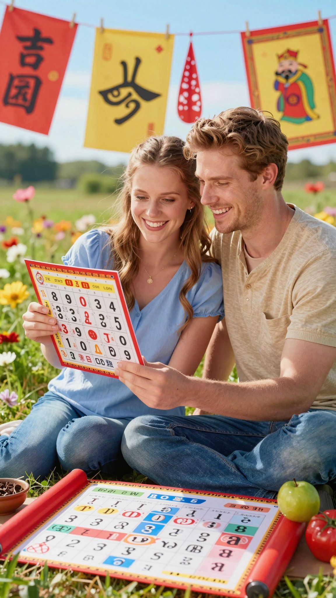 A kínai fogantatási naptár a születendő gyermek nemét jelzi.