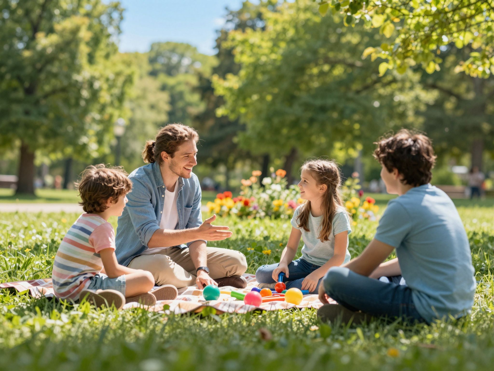 A hatékony kommunikáció segíti a családi kapcsolatok fejlődését.